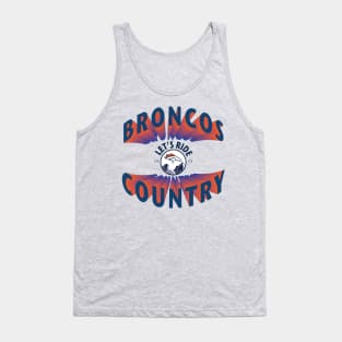 Broncos Country Lets Ride Tank Top